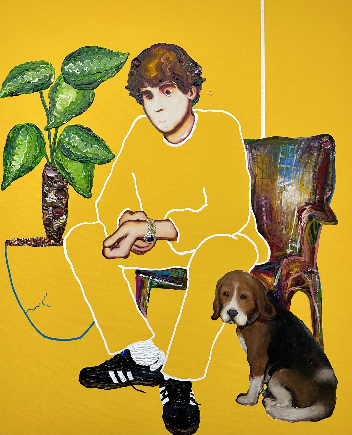 出展作品：KAZUSA MATSUYAMA《Anonymous Portrait -Daydream- (Boy)#16》
